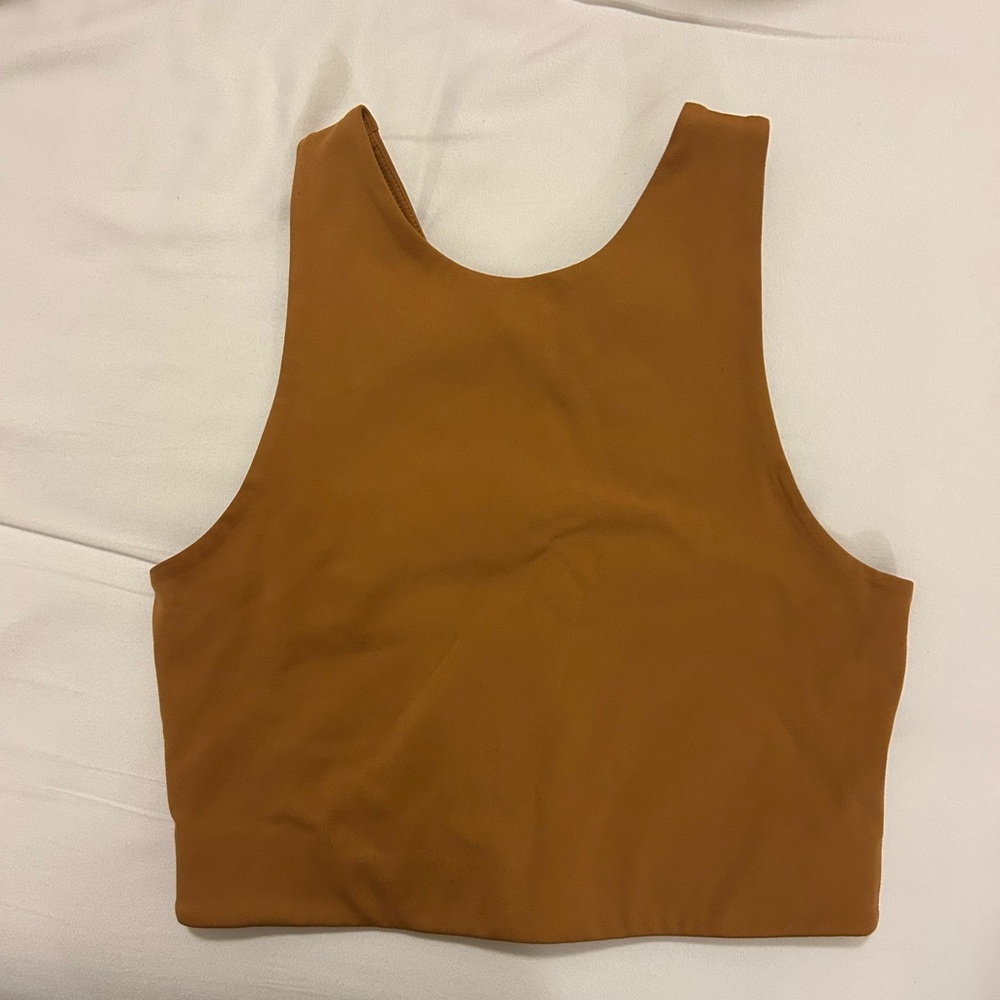Girlfriend Collective Brown Tank Top